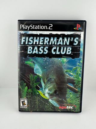 Fisherman's Bass Club PS2 PlayStation 2 Complete CIB Tested Agetec Fishing Game