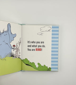 💚 Dr. Seuss's YOU ARE KIND, Featuring Horton the Elephant 🐘 | Hardcover 2018