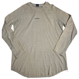 Rawgear Beige Long Sleeve Cotton Blend Shirt Large