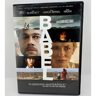 Babel DVD 2006 Brad Pitt Cate Blanchett Alejandro González Iñárritu Widescreen
