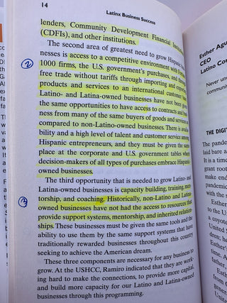 Latinx Business Success Carbajal Morey Leadership Book