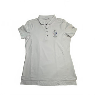 Ping Womens White Solheim Cup Finca Cortesin Polo Shirt 2023