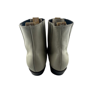 Potro Salvaje Womens Western Ankle Boots 7.5-8 Ivory Leather Made in Mexico