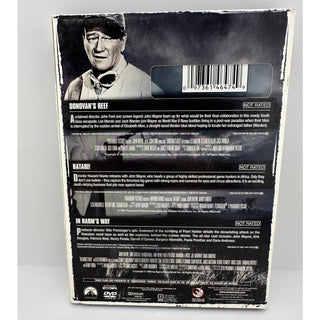 John Wayne Adventure 3-Pack DVD Donovan’s Reef Hatari In Harm’s Way Widescreen
