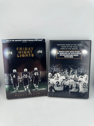 Friday Night Lights DVD Widescreen Bonus Disc Football Drama
