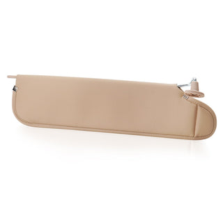 Beige Car Sun Visor Replacement Left Driver Side 30” x 6” Universal Vanity Shade