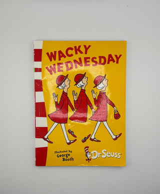 📚 Wacky Wednesday by Dr. Seuss (Paperback, Illustrated by George Booth)