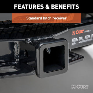 CURT 13386 Class 3 Trailer Hitch Ford Explorer 2" Receiver