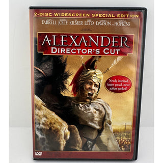 Alexander Director's Cut DVD 2-Disc Widescreen Colin Farrell Angelina Jolie