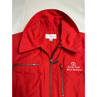 Cutter & Buck WeatherTec Women’s M Red Golf Vest Barton Creek WGA Tee Party