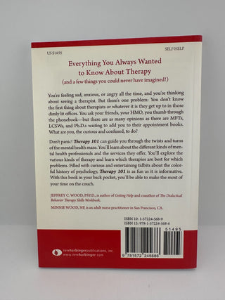Therapy 101 Jeffrey C. Wood Modern Psychotherapy Paperback