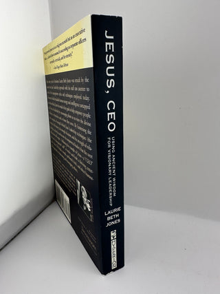 Jesus CEO Laurie Beth Jones 1996 Leadership Paperback