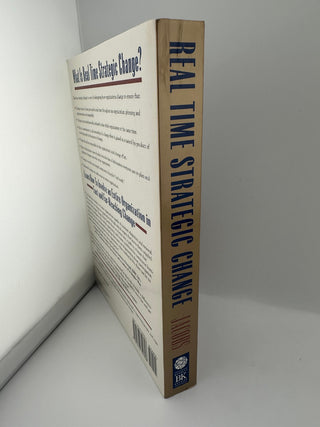 Real Time Strategic Change Robert Jacobs PB Leadership Business Management