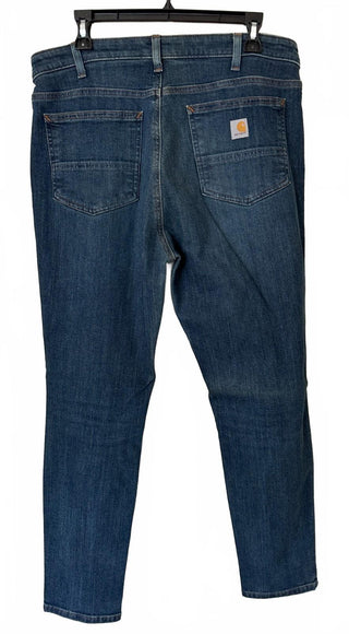 Carhartt Slim Fit Women's Jeans Size 14 Slim Blue Denim