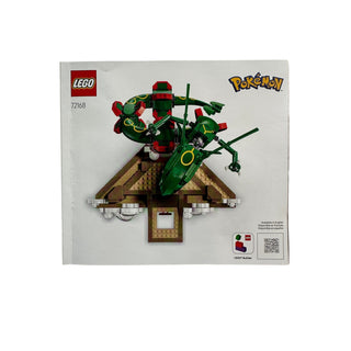 LEGO Pokémon Rayquaza 72168 Empty Replacement Box + Instruction Manual ONLY