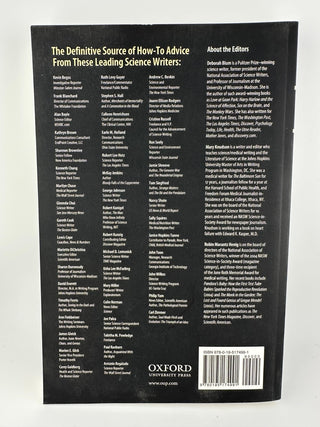 A Field Guide for Science Writers 2nd Ed Oxford Paperback NASW