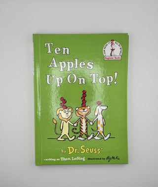 🍎 Ten Apples Up On Top! by Dr. Seuss (Hardcover) – Beginner Books Edition
