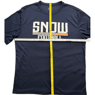 Snow Football Men’s Medium Navy Performance T-Shirt Universal Athletic