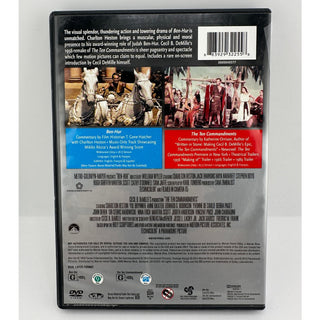 Ben-Hur / The Ten Commandments Double Feature DVD Set