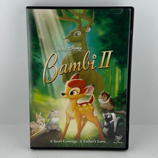 Walt Disney Bambi II DVD Animated Family Movie - Good Condition
