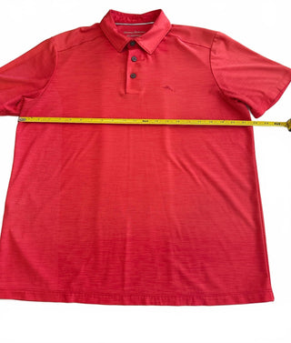 Tommy Bahama IslandZone Men's Red Polo Shirt M Medium