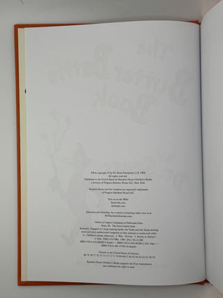 The Butter Battle Book by Dr. Seuss Hardcover Classic Children’s Story 1984