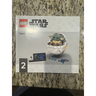 LEGO Star Wars 75403 Grogu Hover Pram Instruction Manuals Books 1 & 2 ONLY
