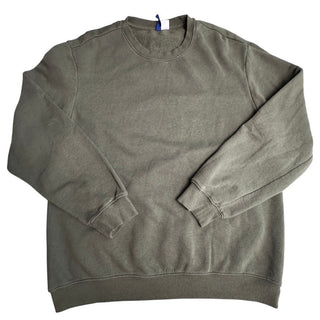Divided by H&M Olive Green Crew Neck Sweatshirt Size Large