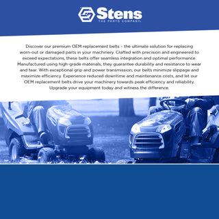 Stens 265-246 Drive Belt MTD Cub Cadet 954-04033A 754-04033A 1/2" x 118-1/4"