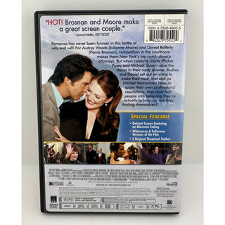 Laws of Attraction DVD 2004 Pierce Brosnan Julianne Moore Romantic Comedy