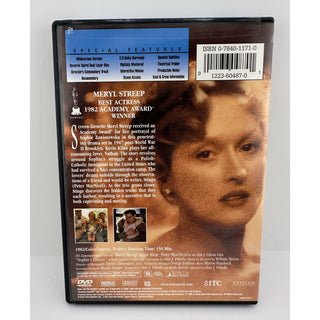 Sophie’s Choice DVD Meryl Streep Kevin Kline 1982 Widescreen Academy Award
