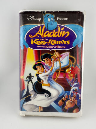 Aladdin and the King of Thieves VHS Disney Masterpiece Collection Tested Works