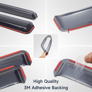 2023-2026 Honda Accord In-Channel Window Visors Rain Guards Vent Deflectors 4PC