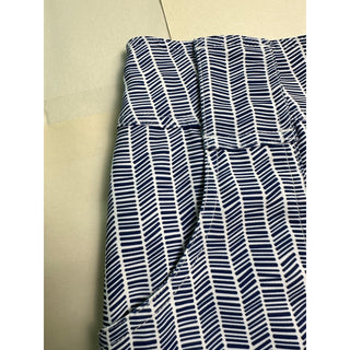Jofit Women’s Blue White Geometric Print Golf Skort Skirt Athletic Pockets