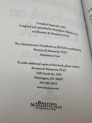 Administrators Handbook on EDGAR 3rd Ed Federal Grants