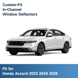 2023-2026 Honda Accord In-Channel Window Visors Rain Guards Vent Deflectors 4PC