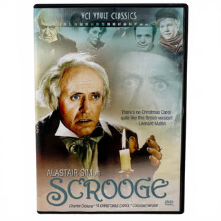Alastair Sim as Scrooge - A Christmas Carol (1951) DVD Colorized Version
