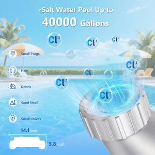 T-15 Salt Cell Replacement for Hayward W3T-CELL-15 AquaRite 40,000 Gallon Pool