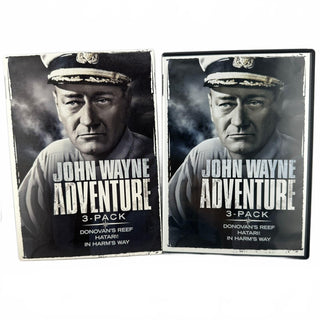 John Wayne Adventure 3-Pack DVD Set - Donovan's Reef, Hatari!, In Harm's Way