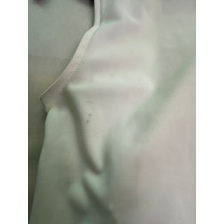 Wear & Roam Womens Medium White Ruched Draped Sleeveless Travel Top