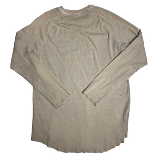 Rawgear Beige Long Sleeve Cotton Blend Shirt Large