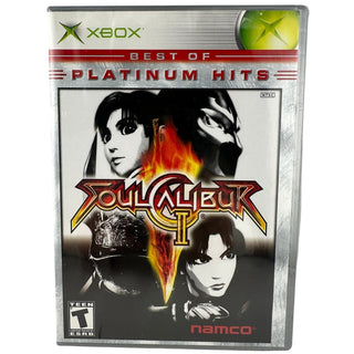 SoulCalibur II 2 Best of Platinum Hits Xbox NEW Factory Sealed Namco 2003