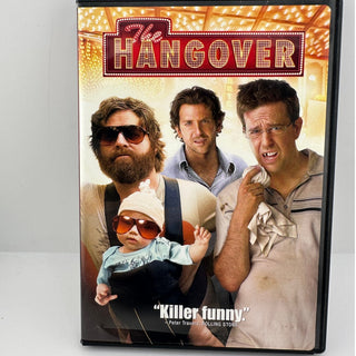 The Hangover DVD 2009 Bradley Cooper Zach Galifianakis Ed Helms Comedy