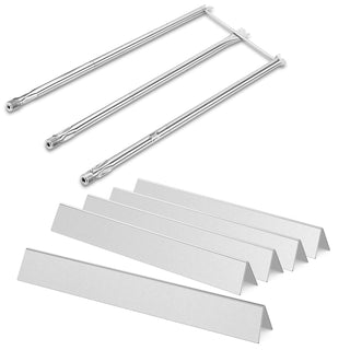 QuliMetal Weber Genesis E310 E320 S310 S320 Burner Tubes Flavorizer Bars 304 SS