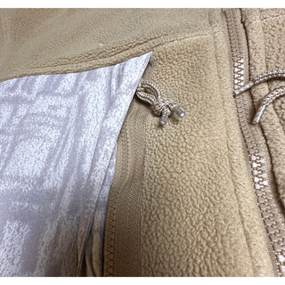 Nike ACG Fleece Jacket Mens L Tan Beige Full Zip Y2K Outdoor Gorpcore