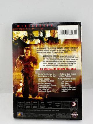 The Marine DVD Unrated Widescreen John Cena WWE Slipcover Included