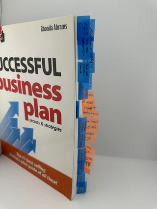 Successful Business Plan 7th Ed Rhonda Abrams Workbook