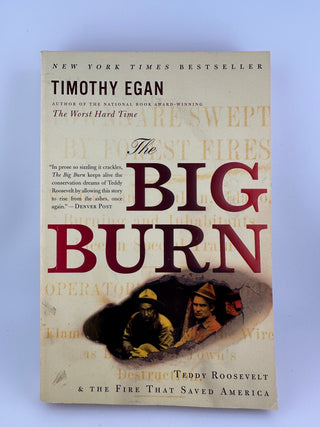 The Big Burn: Teddy Roosevelt and the Fire That Saved America