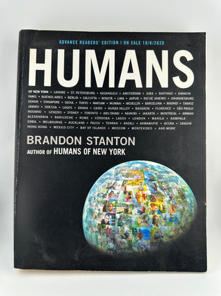 Humans Brandon Stanton ARC Advance Readers Edition 2020 Softcover Photo Book