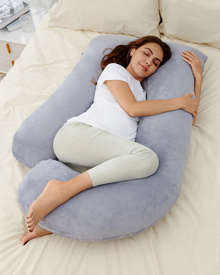Momcozy Huggable™ U-Shaped Maternity Body Pillow